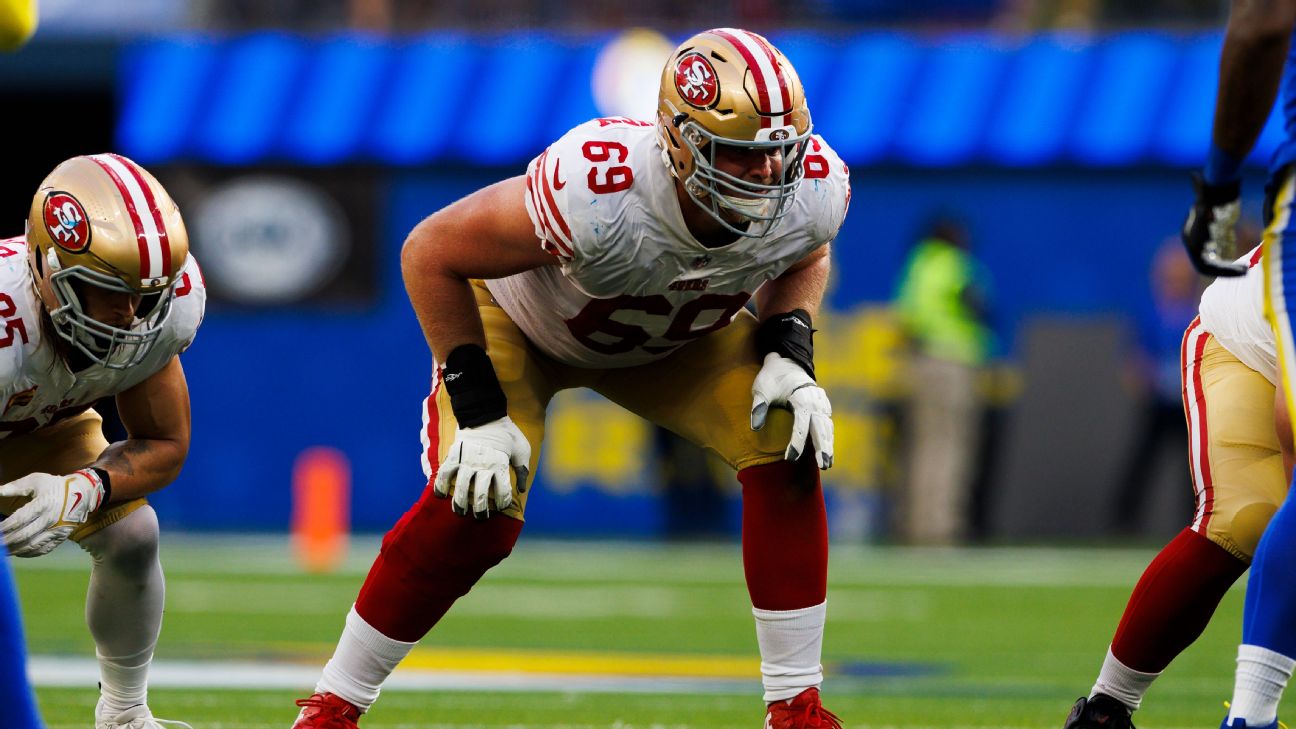 49ers injuries: Mike McGlinchey out for preseason game vs. Texans