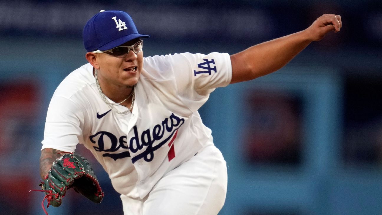 Los Angeles Dodgers to call up top prospect Julio Urias for Friday start -  ESPN