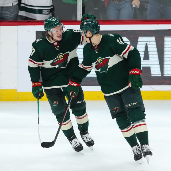 Kaprizov rejoins Wild; Eriksson Ek week-to-week