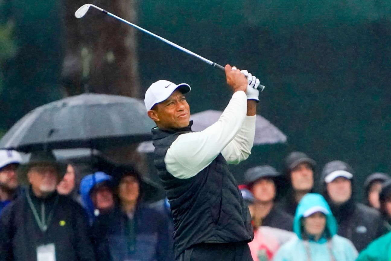 Tiger ties Masters cuts mark after JT unravels