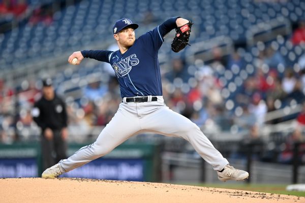 Rays put Rasmussen (flexor strain) on 60-day IL