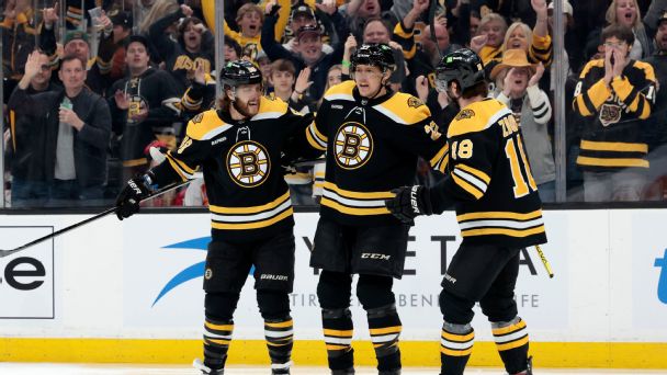 Follow live: Bruins go for NHL record 63rd regular-season victory