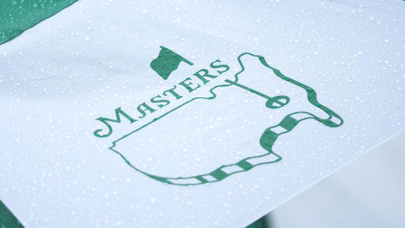 Masters start delayed as storms, wind in forecast