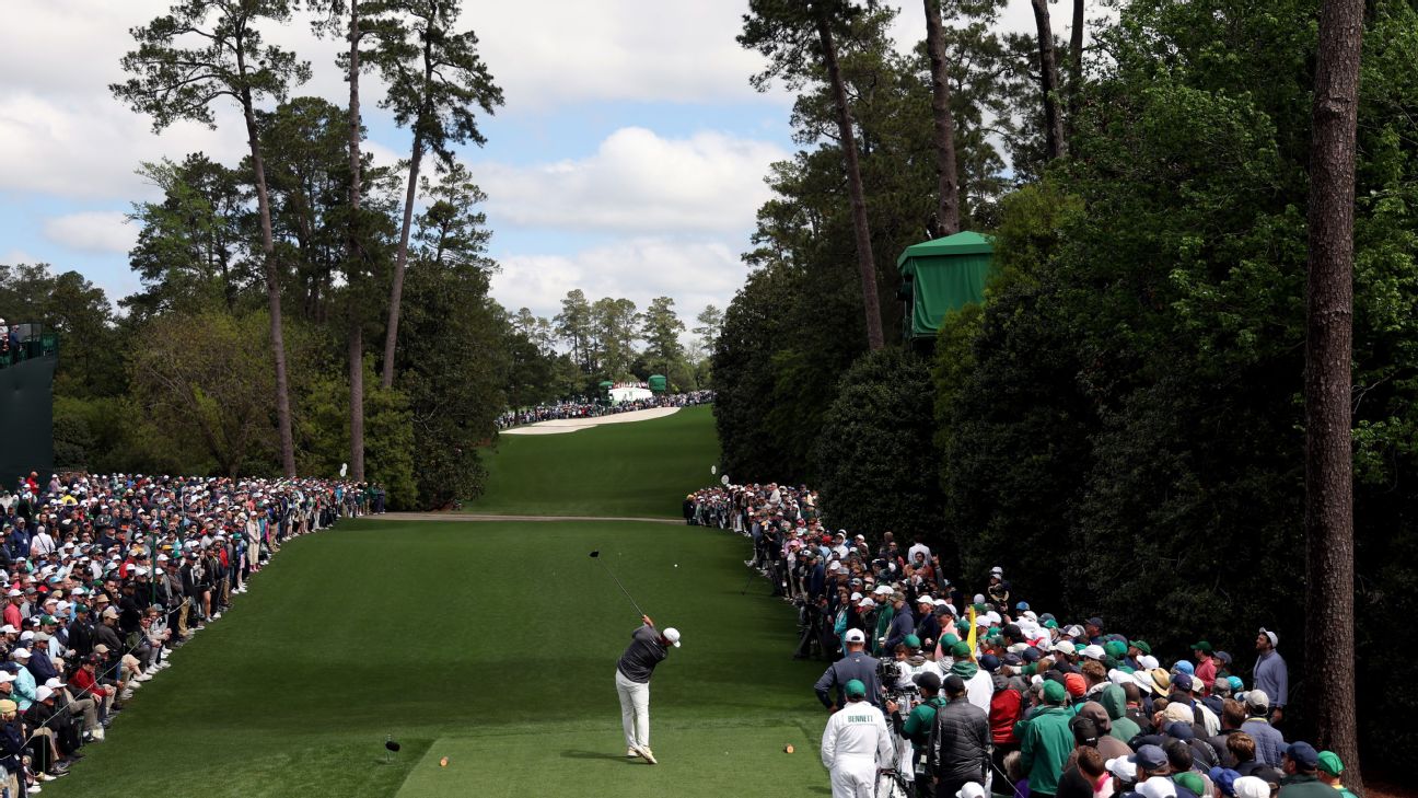 Sunday 2023 Masters final round tee times, pairings