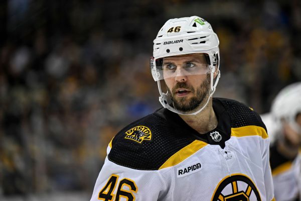 Krejci out for Bruins' last 2 regular-season games