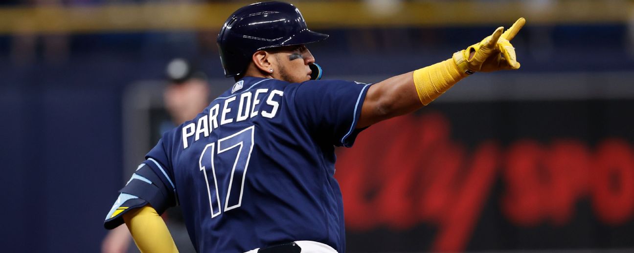 Isaac Paredes - Tampa Bay Rays Third Baseman - ESPN