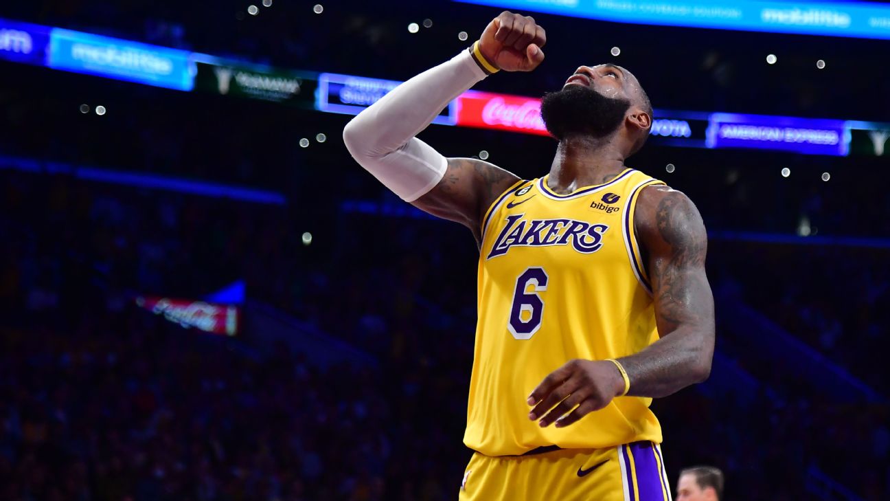 Five massive trade deals open THIS WEEK with Los Angeles Lakers star free  to leave LeBron James