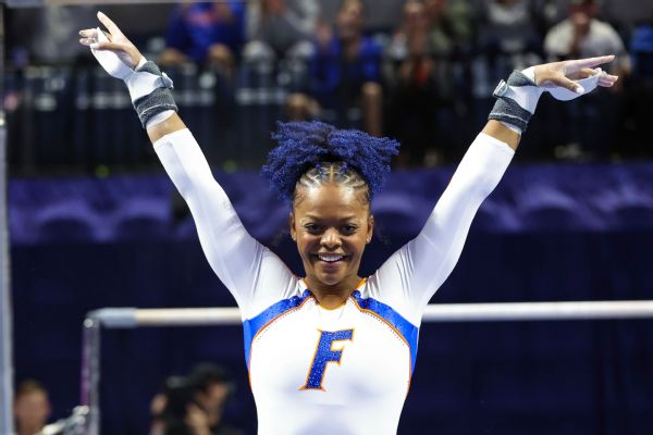 Thomas returns to inspire UF to gymnastics final