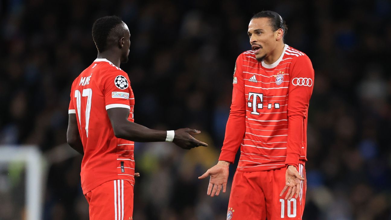 Bayern suspends Mane over Sane altercation