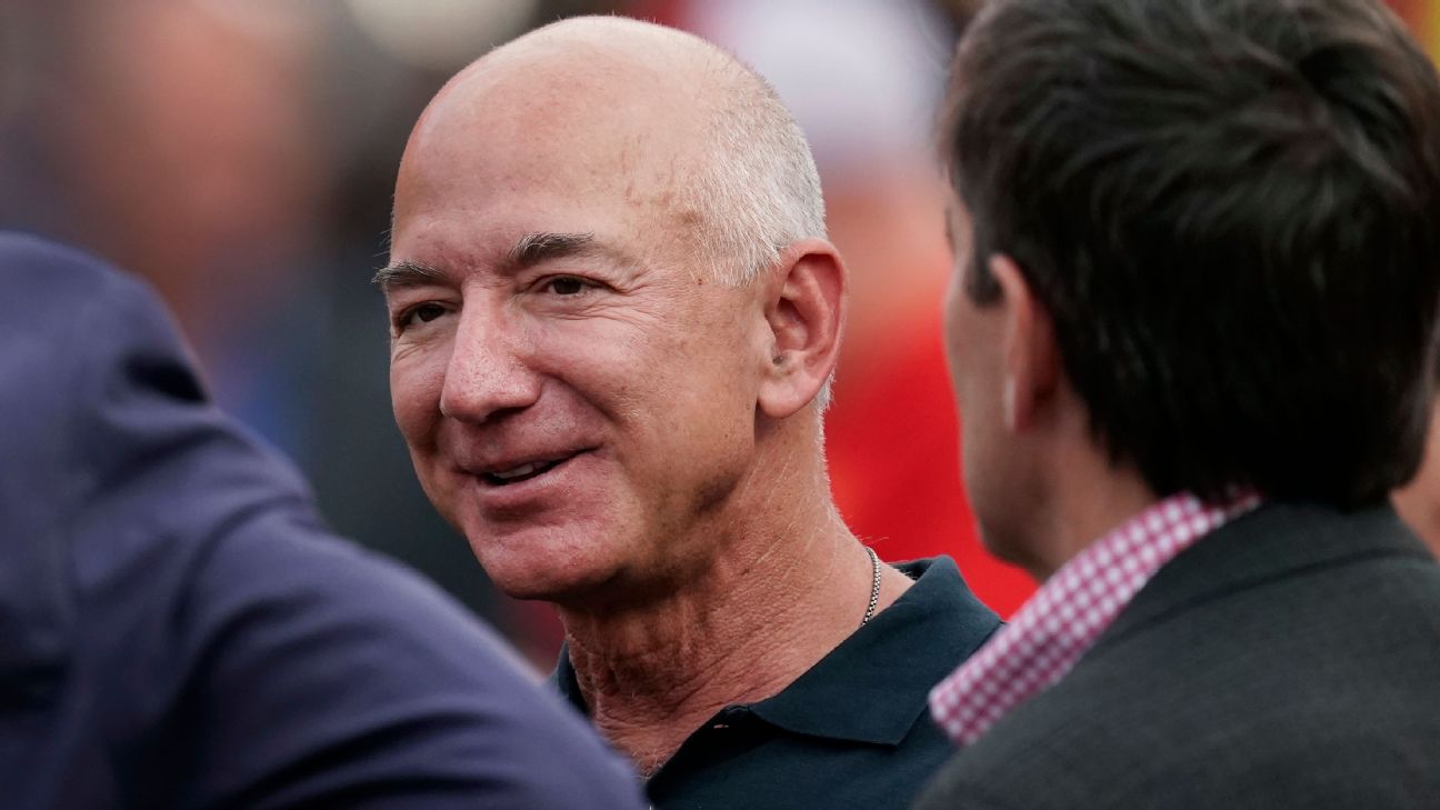 Jeff Bezos the favorite with Dan Snyder's firm $6 billion Washington  Commanders ask