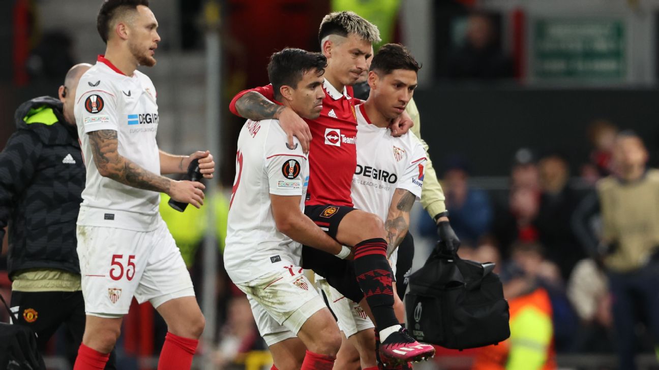 Man Utd face crisis with Martinez, Varane injuries