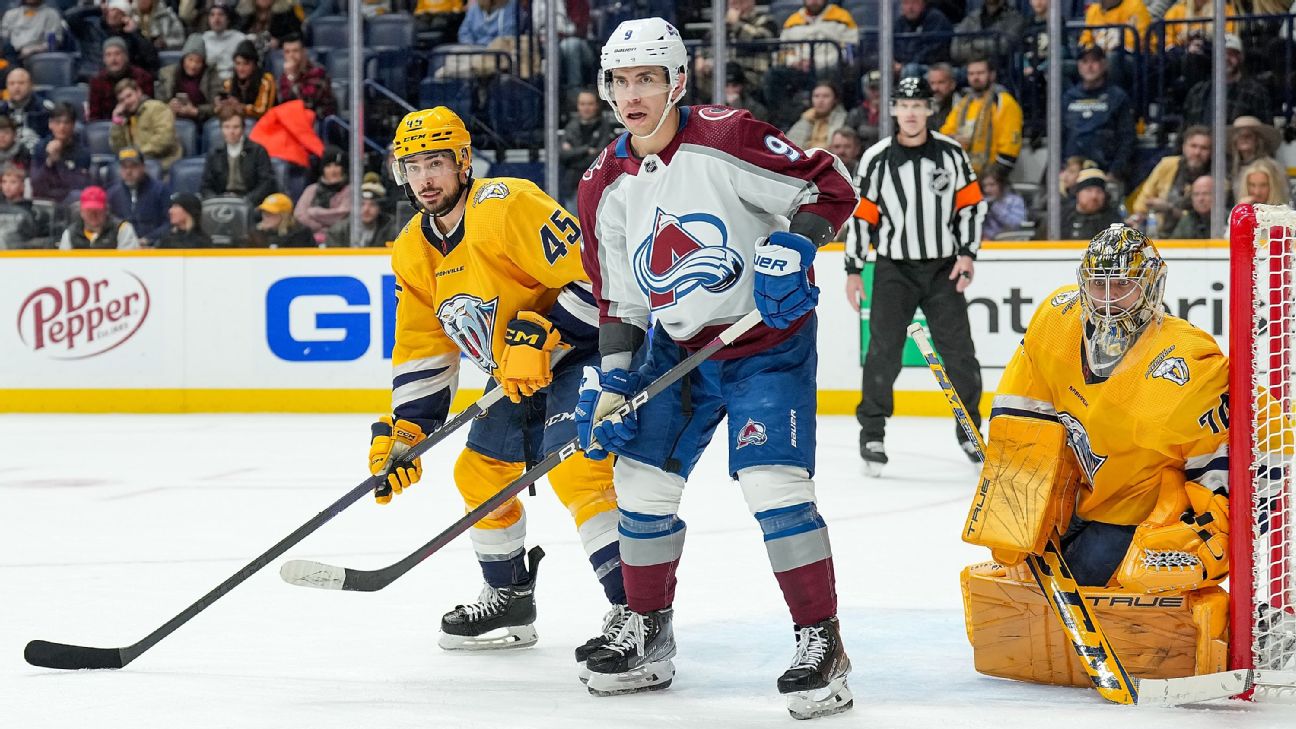 Avalanche take top seed in West, beating Hurrcicanes 7-4