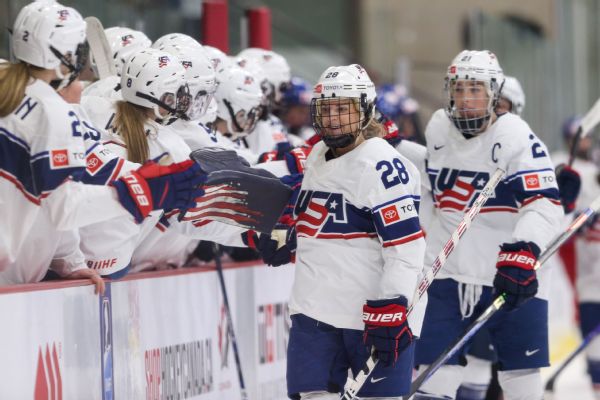 U.S. women roll at worlds, face Canada for gold