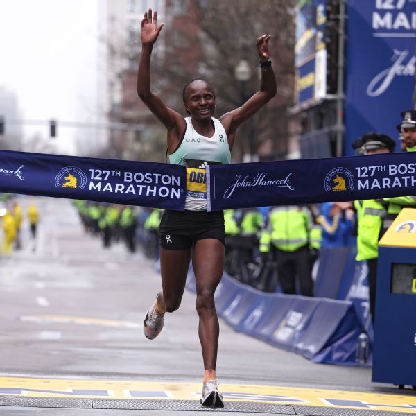 Obiri wins Boston women’s race in 2nd marathon