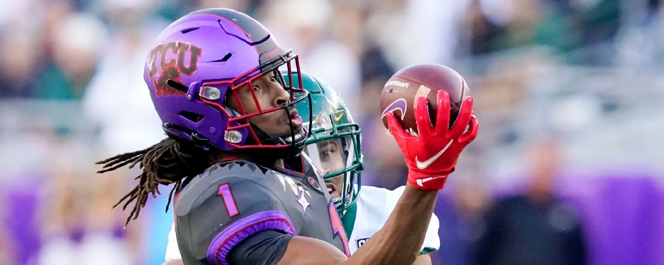 Chargers Land TCU STAR WR Quentin Johnston With 21st Overall Pick I CBS  Sports 