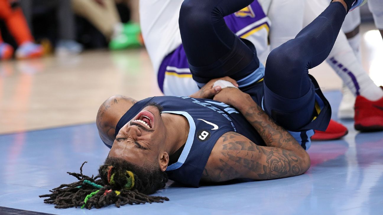 Grizzlies' Ja Morant (hand) to be game-time call for Game 2 - ESPN
