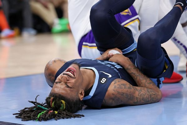 Grizzlies’ Morant misses G2 with sore right hand