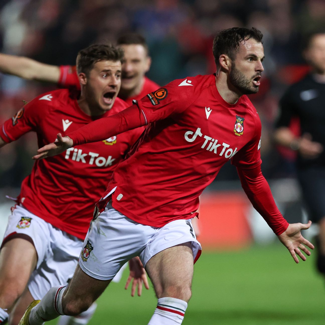 What league is Wrexham in and where will they go if they are promoted?, Football