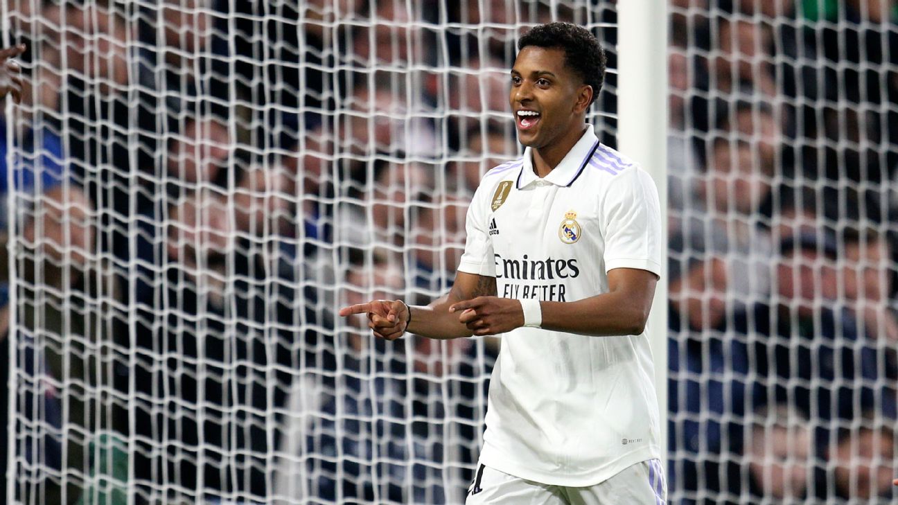 Rodrygo se torna o 5º maior artilheiro do Real Madrid na Champions