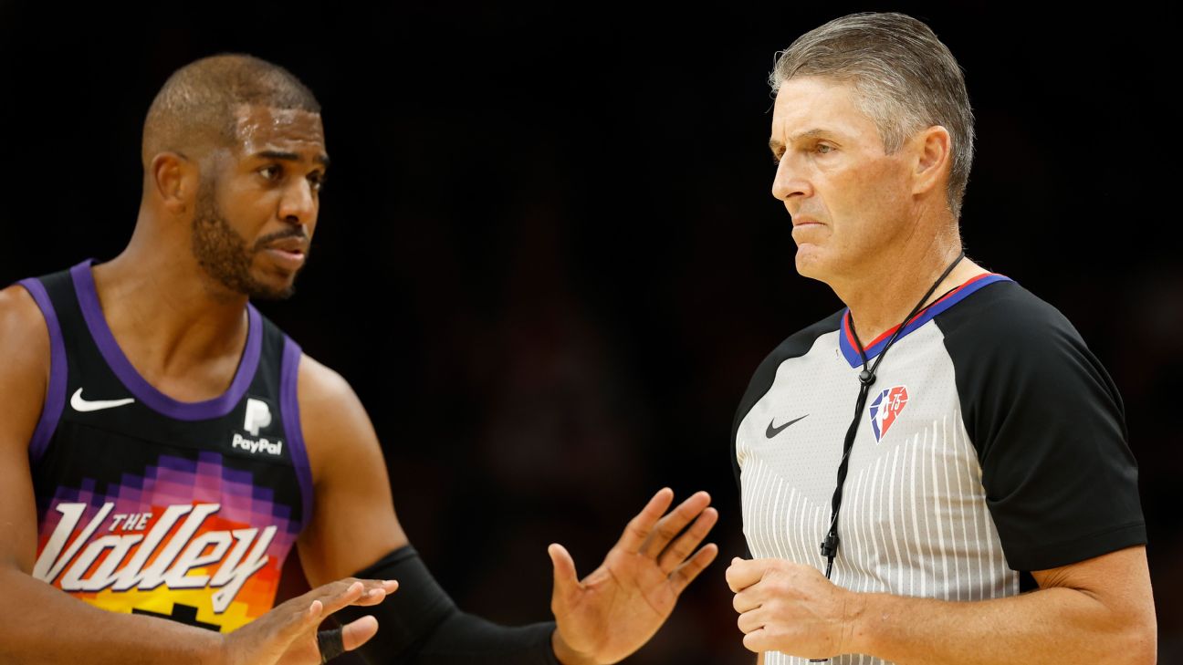 Why Scott Foster vs. Chris Paul has become the NBA's most