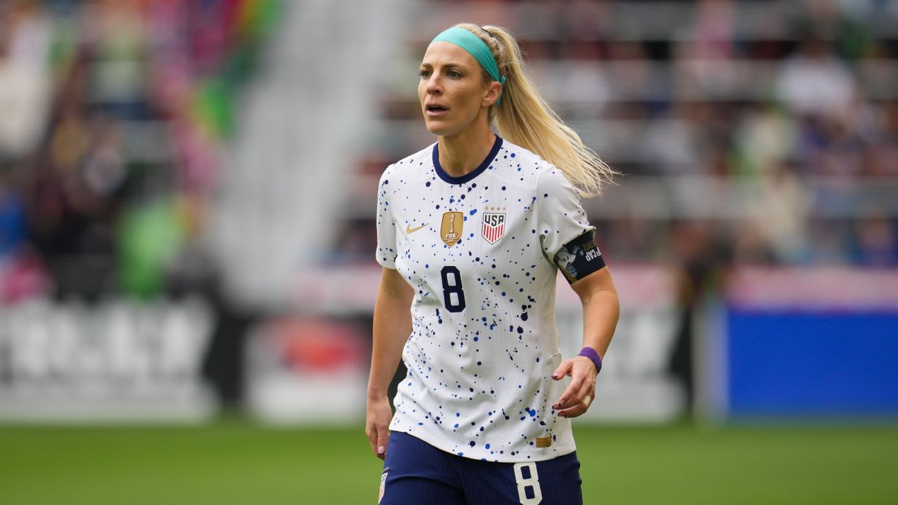 The USWNT's Julie Ertz, a time World Cup champion, is retiring from soccer  : NPR