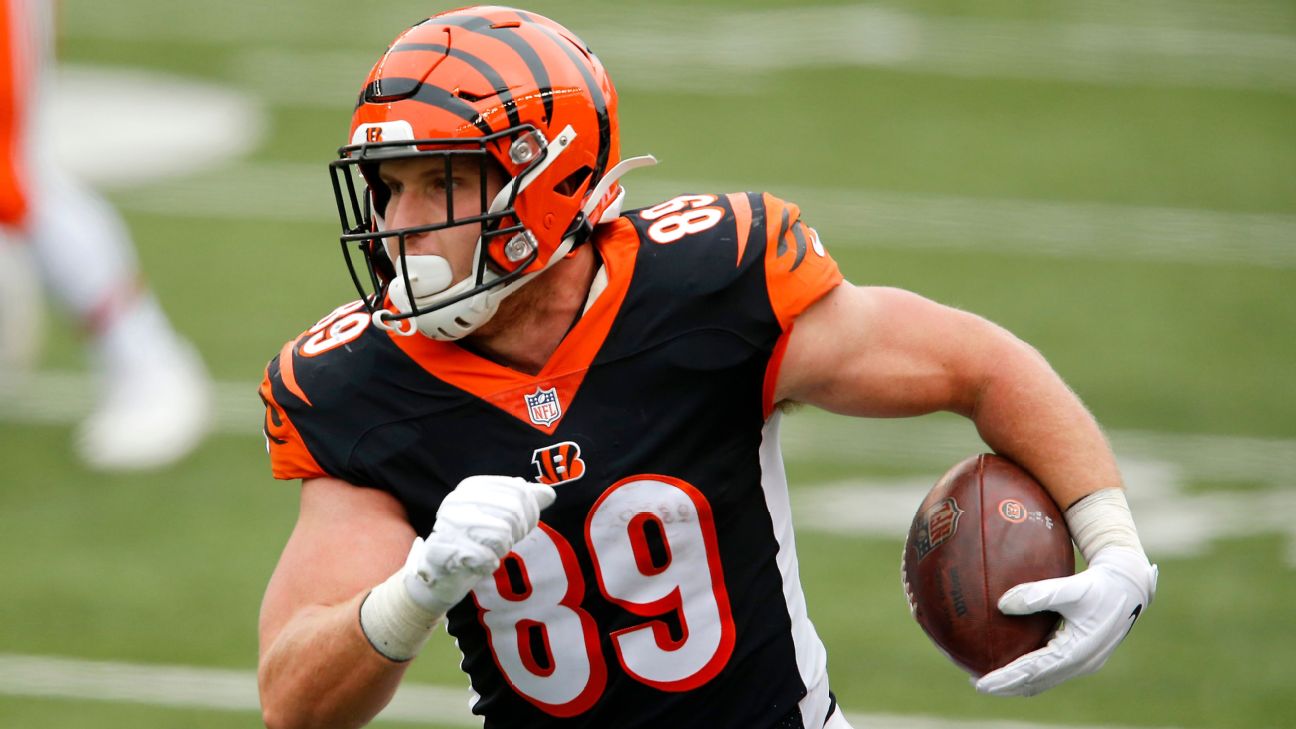 Bengals notes: Dissecting new tight end usage