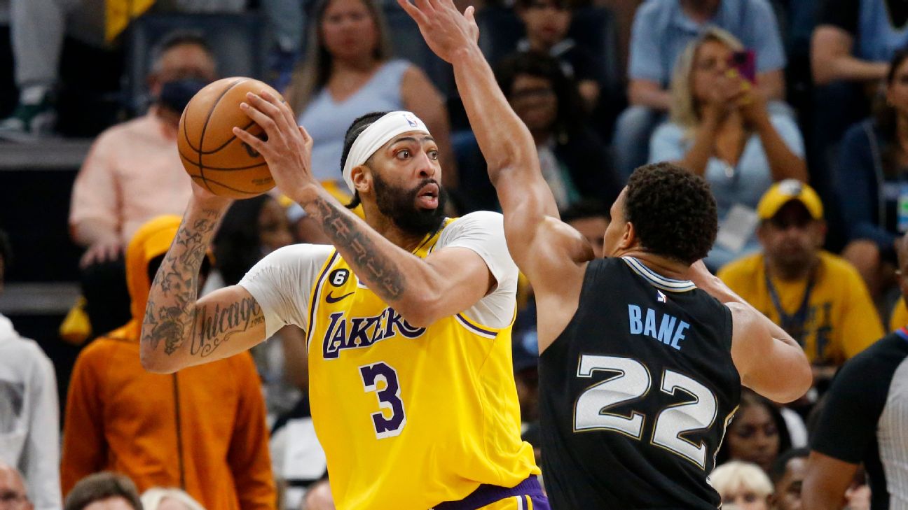 Lakers rue missed shots, opportunity in Game 2 loss to Grizzlies - ESPN