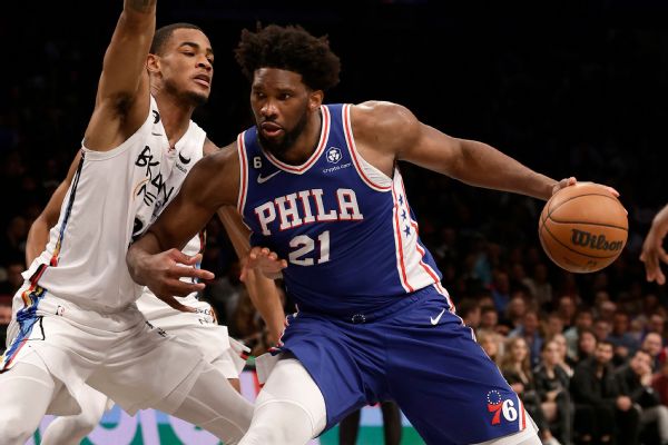 Sixers say G1 win won't affect Embiid's G2 status