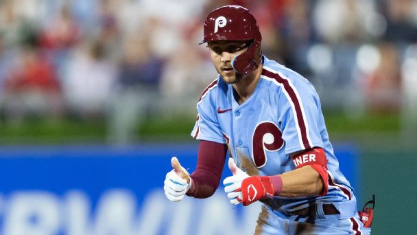 ‘You’d look great in a Phillies uniform’: How Bryce Harper helped recruit Trea Turner to Philly