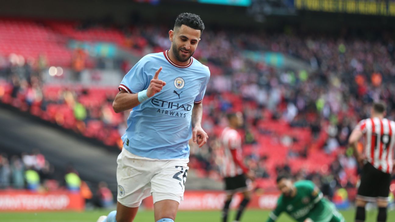 Mahrez aims to finish season on a high with Manchester City success