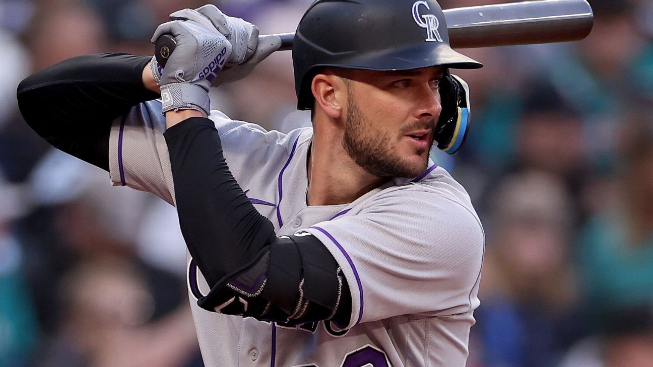 Kris Bryant returns to lineup for Colorado Rockies after missing more than  month with back strain - ESPN