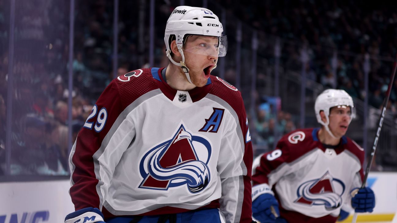Avalanche star Nathan MacKinnon might be NHL's scariest player entering  playoffs
