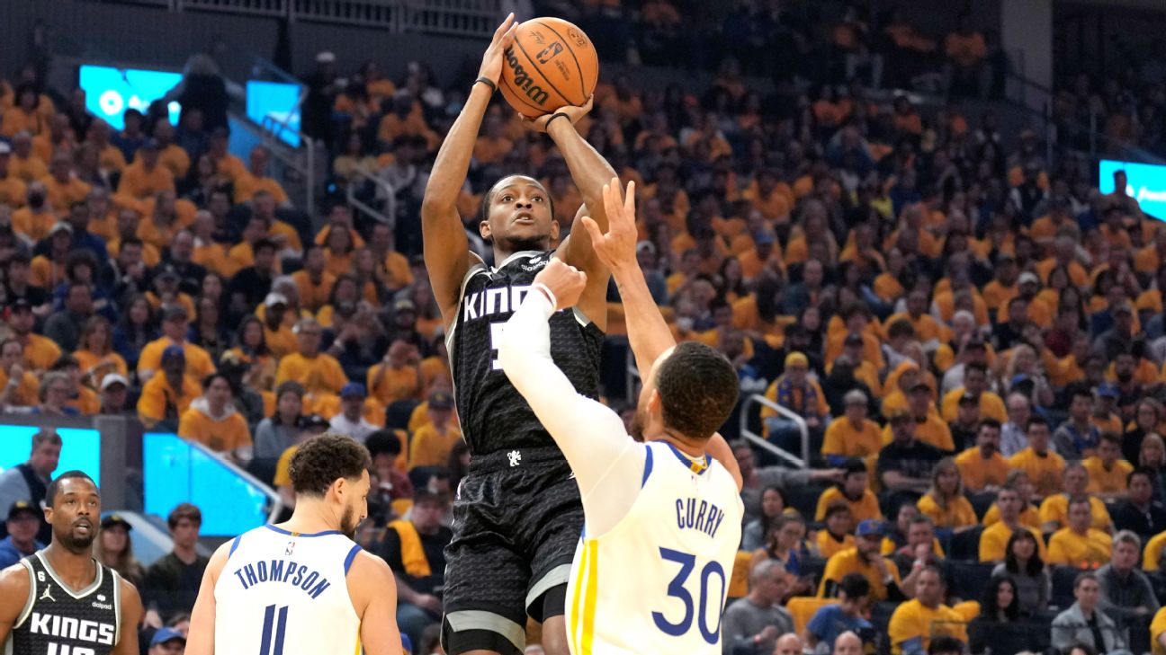 De'Aaron Fox injury update: Will he be back for game 5 against the  Warriors? - AS USA