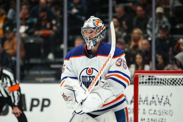 Slumping Oilers put goalie Campbell on waivers