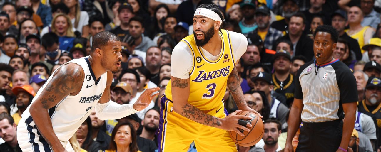 Follow live: Lakers look to extend series lead vs. Grizzlies in L.A.