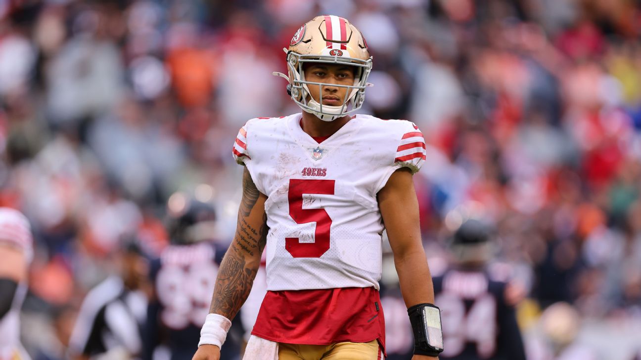 Trey Lance pasa de posible jugador franquicia a pelear por su futuro con  los 49ers