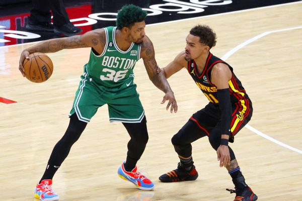 C’s show urgency down stretch, finish off Hawks