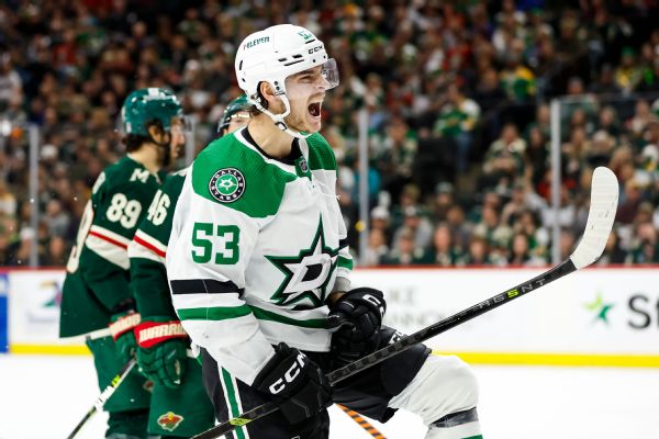 Stars finish off Wild for spot in West semifinals