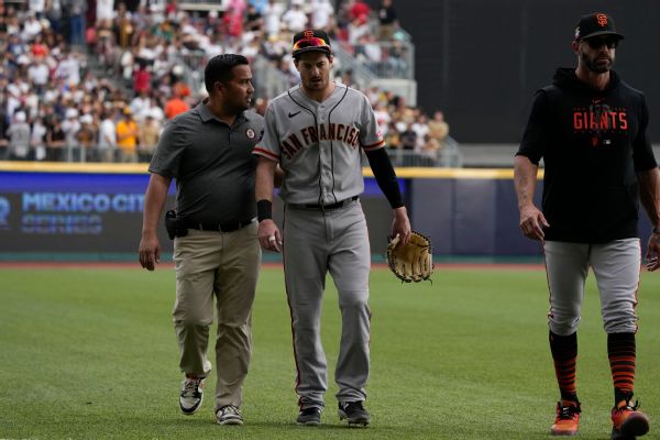 Giants' Yastrzemski (hamstring) likely IL-bound