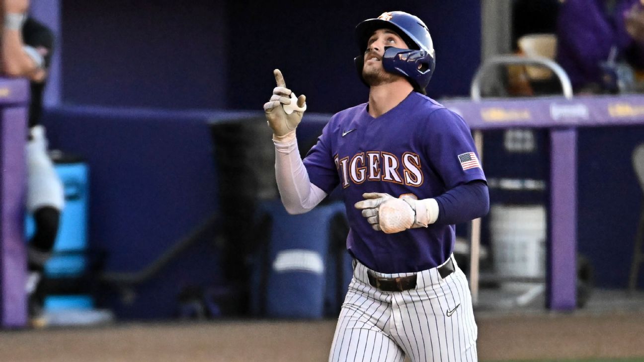 Sophomore Trio Named to Top Prospects List for 2023 MLB Draft  LSU