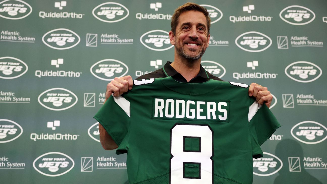 Aaron Rodgers is doing everything right with the Jets - Tedy