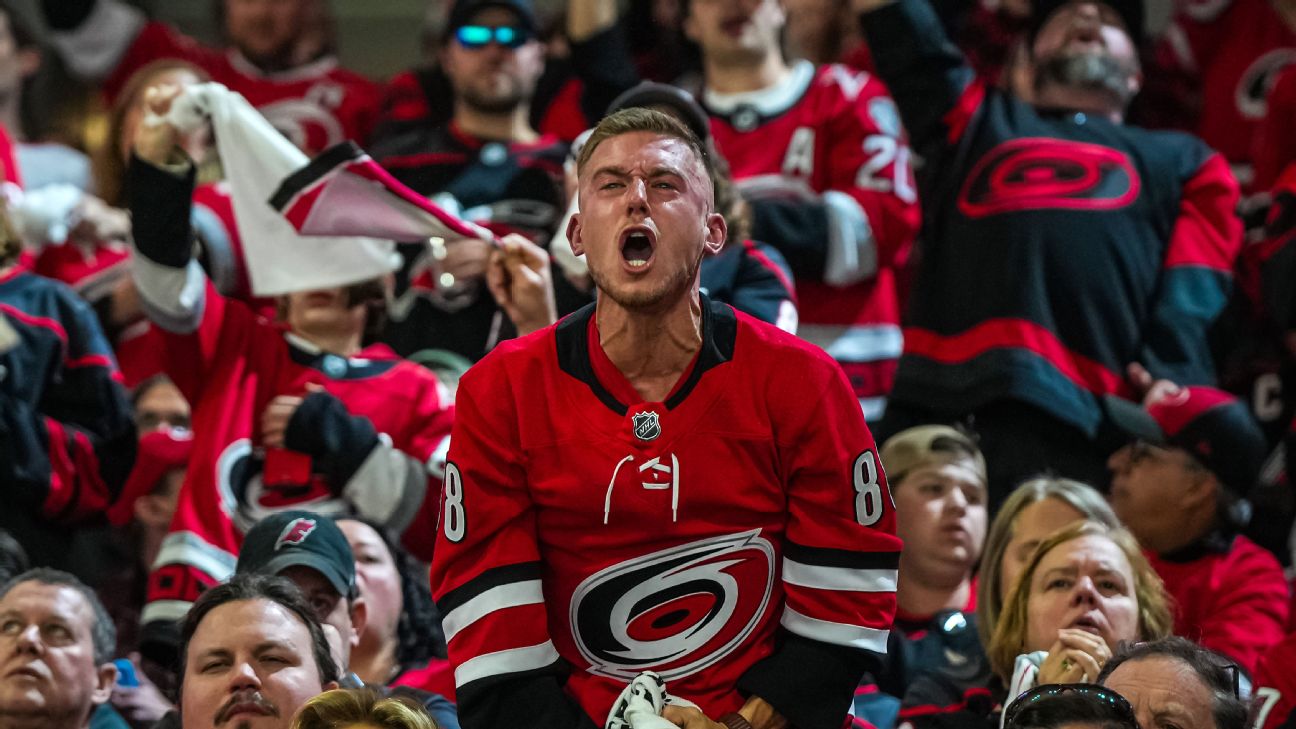 Carolina Hurricanes fans can get a free 'C' on their jerseys