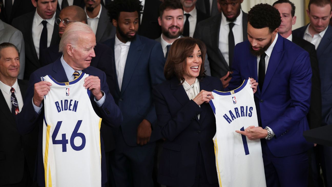 Kamala Harris, Doug Emhoff have friendly Warriors-Lakers wager - ABC7 ...