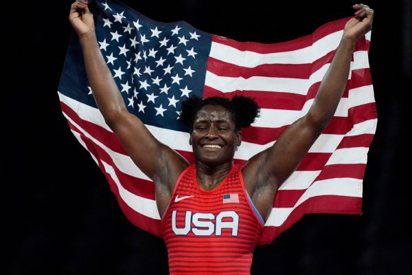 WWE signs wrestling gold medalist Mensah-Stock