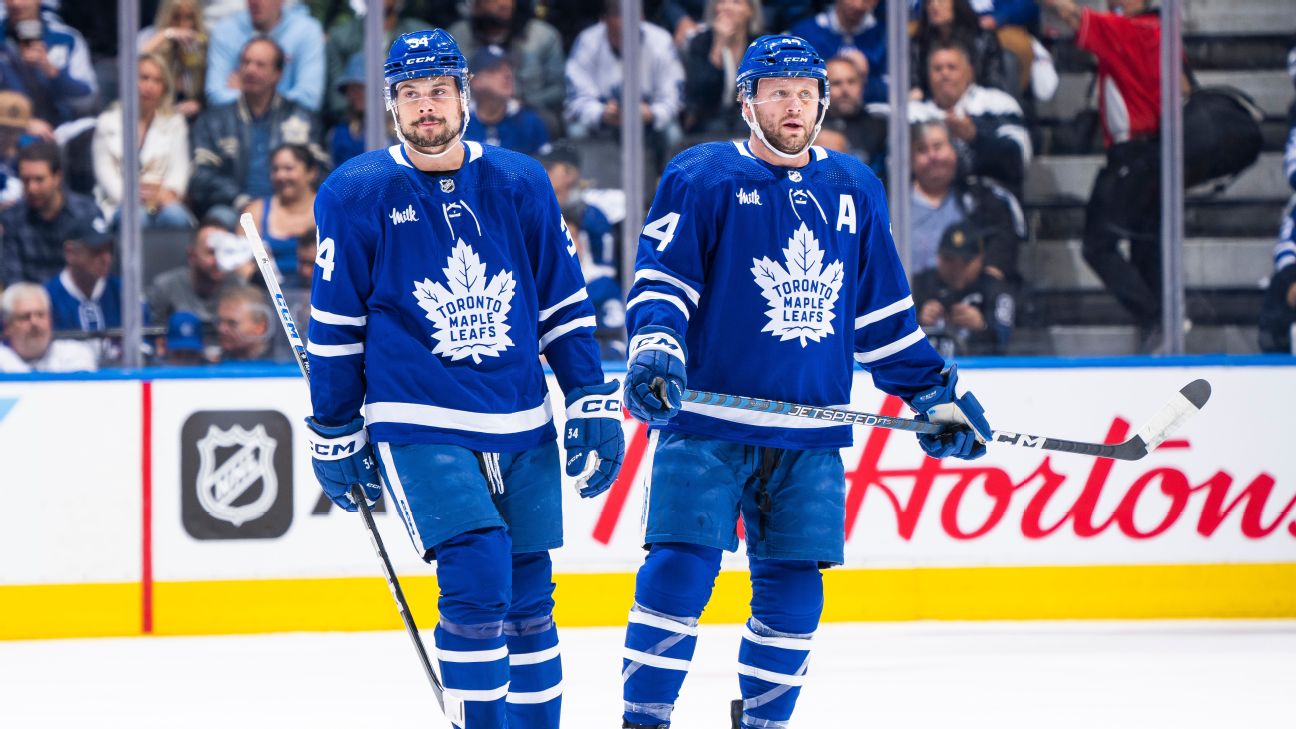 On a team stacked with stars, Maple Leafs' Knies quickly becoming