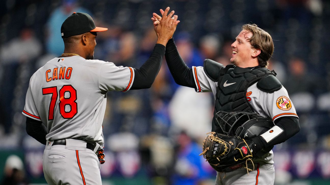 The Orioles became the first professional sports team to wear