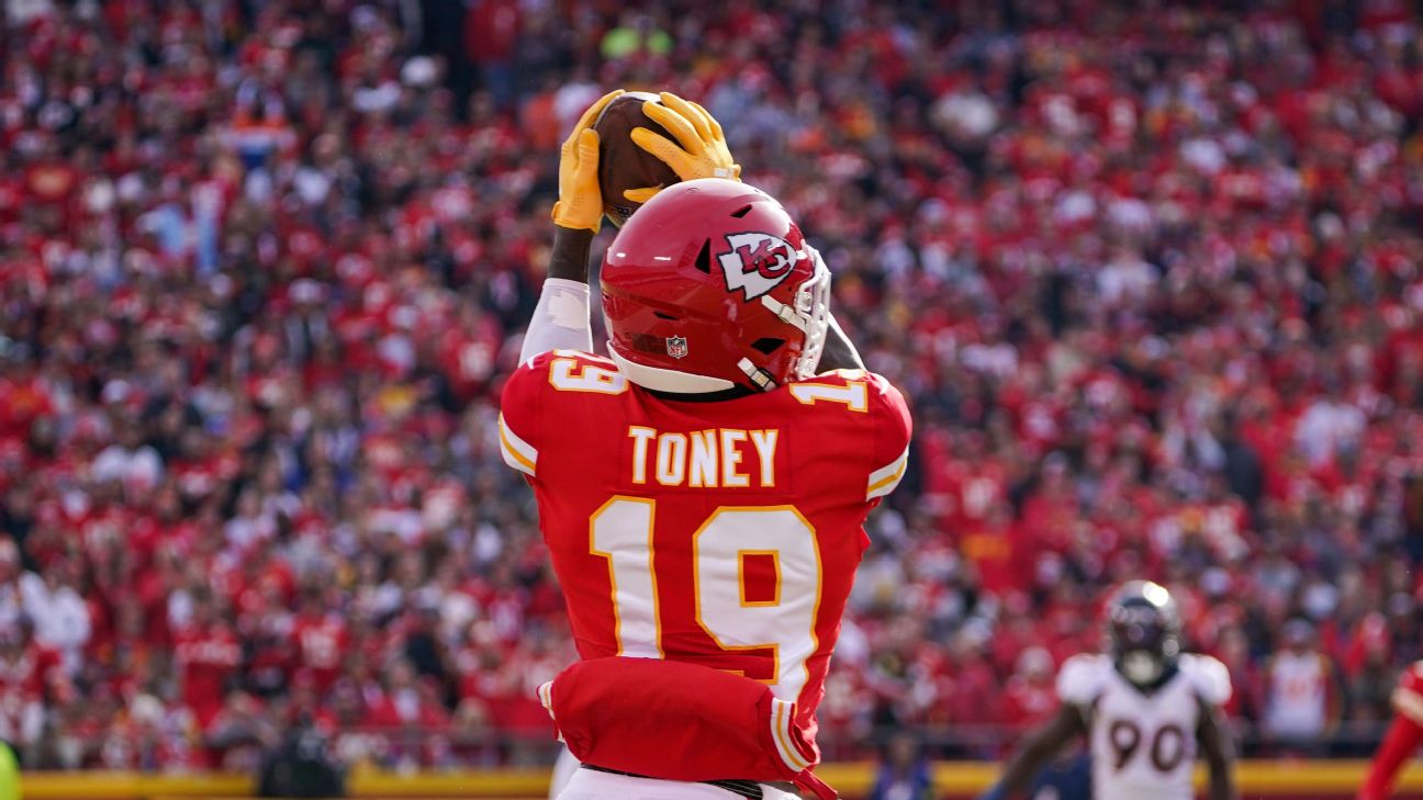 Can Kadarius Toney be the Chiefs' No. 1 WR? - ESPN - Kansas City