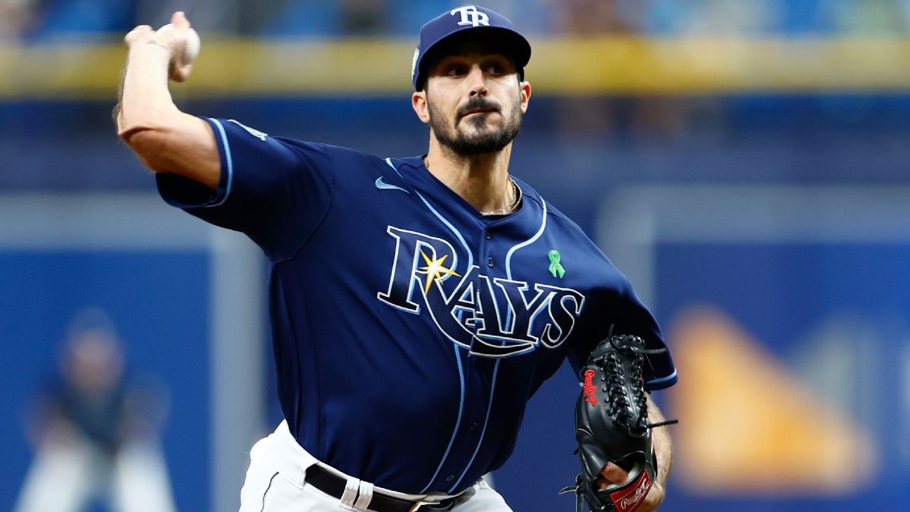 Tampa Bay Rays' Zach Eflin Forced to Remove Wedding Ring vs