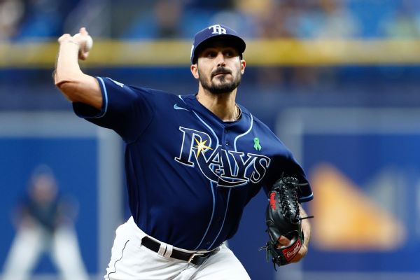 Rays' Eflin told to yank wedding ring during start