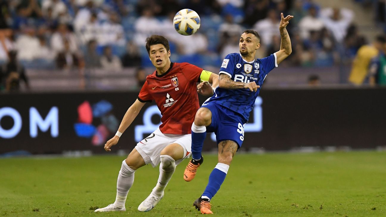 Football: Urawa, Al Hilal draw Asian Champions League final 1st leg